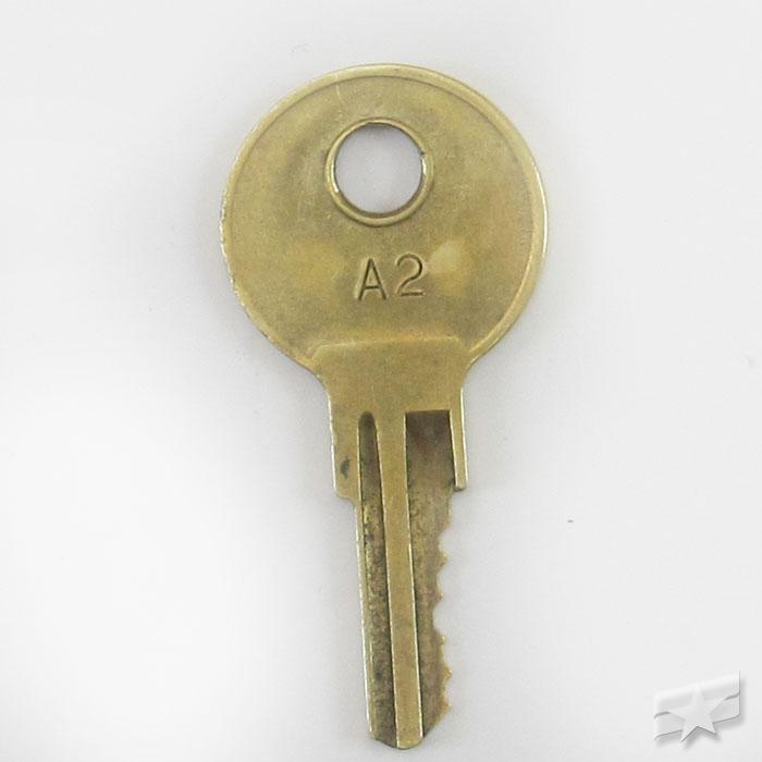 A2 Key A2 Ruby Cash Drawer Key Outright